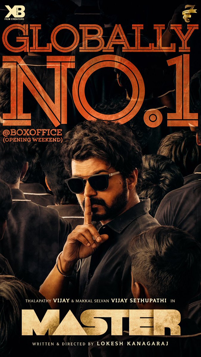 RamCinemas's tweet photo. The #SAMRAT of Box-office #Master doing wonder's globally !!
#MasterGloballyNo1
#MasterInRamCinemas 🔥 https://t.co/CM9XrQqhkY