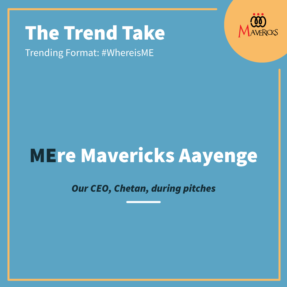 theemavericks's tweet photo. A little late to the party, but still jumping on board - here's our take on the #WhereIsMe trend.
@PrimeVideo #TopicalSpot #TrendingFormat https://t.co/9v1a5L5yY7