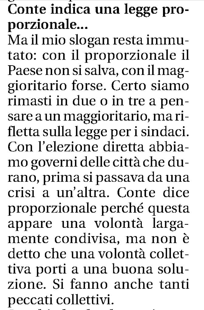 ...dalla bella intervista che Romano Prodi rilascia ad <a href="/ArturoCelletti/">Arturo Celletti</a> su <a href="/Avvenire_Nei/">𝐀𝐯𝐯𝐞𝐧𝐢𝐫𝐞</a> 
(leggete tutto l'articolo.)