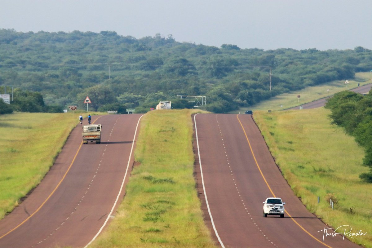 This is one of the things that make it difficult to convince me to get comfortable with road biking. I was there looking at these trucks and wondering, with so much road available, why are they driving so close to the cyclists? 🤷🏾

#PhotographyByThusoRamatu