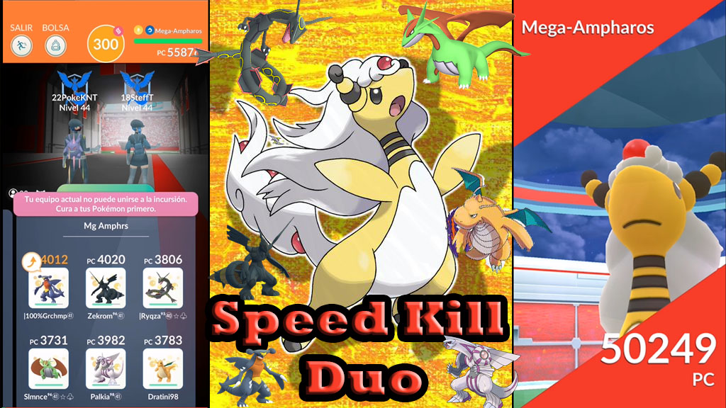 PokeKnt_YT's tweet photo. Mega-Ampharos Speed Kill Duo
https://t.co/hnTMYkaujC
No Le temas a Mega Ampharos es muy fácil derrotarlo ^^
#megaraid #megaampharos #RAID #PokemonGO #Ampharos #raidduo #speedkill #Hoenn https://t.co/lXhMw2mBG1