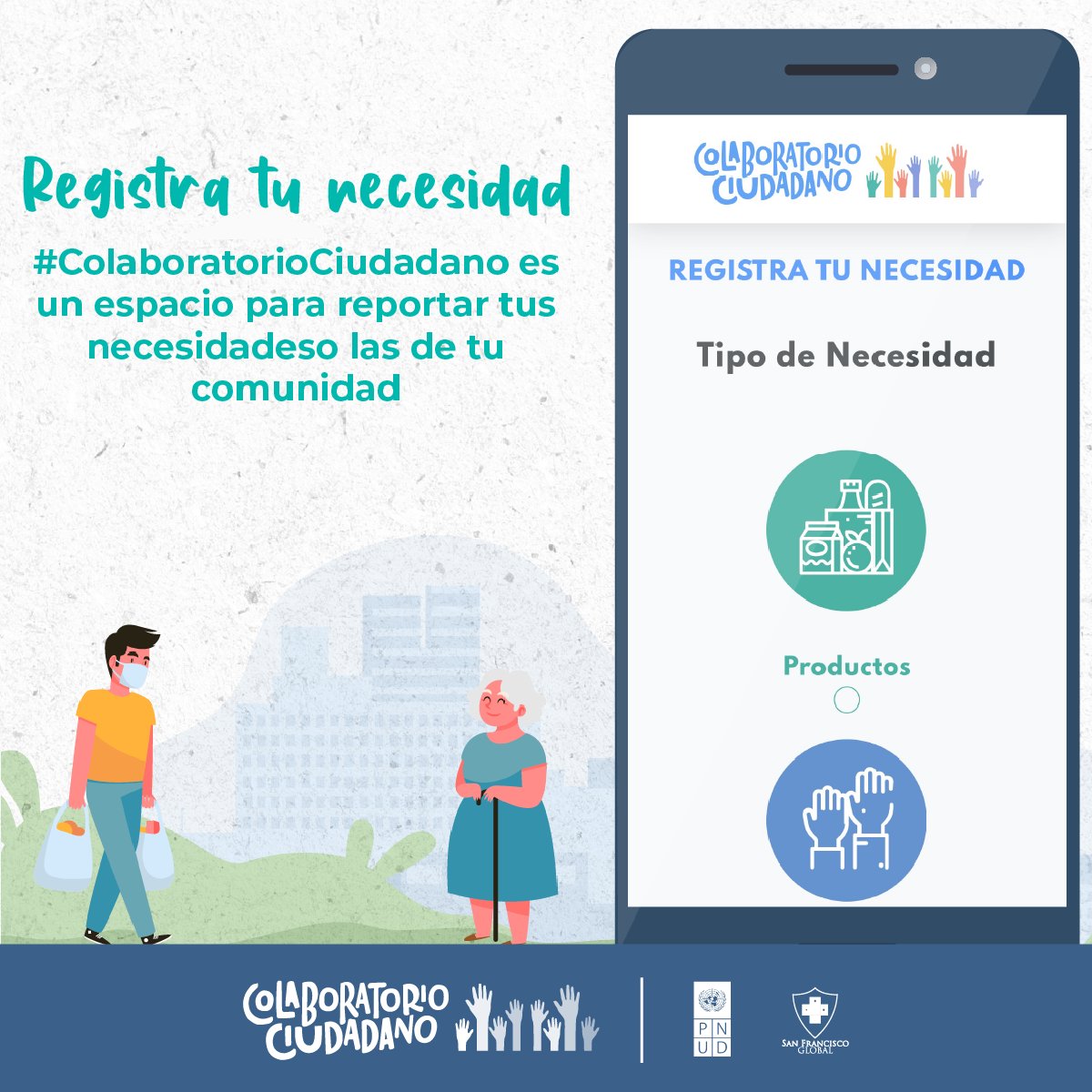 ColaboratorioC's tweet photo. Registrar tu necesidad en #ColaboratorioCiudadano es muy sencillo, sigue estos pasos para hacerlo:

1️⃣ Ingresa a https://t.co/EgwcuRu3w7
2️⃣ Escoge tu tipo de necesidad y llena el formulario m
3️⃣ Para finalizar, crea una cuenta en nuestro portal y publica tu necesidad https://t.co/EFZQToQM3F
