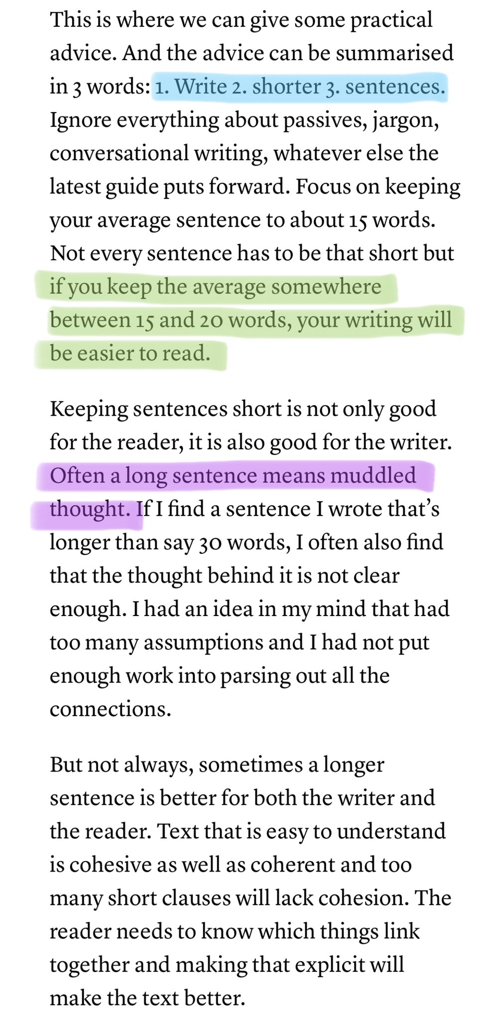 David Perell on Twitter: "Write. Shorter. Sentences. https://t.co