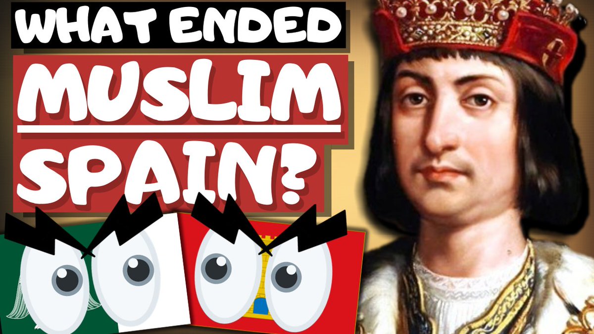 LBHistory's tweet image. Al-Andalus (Muslim Spain) lasted for over seven centuries under a variety of different kingdoms. Find out more about the rise and fall of al-Andalus, and the Reconquista, right now!
youtu.be/f4GOF0l8cvc
#History #Spain #Portugal