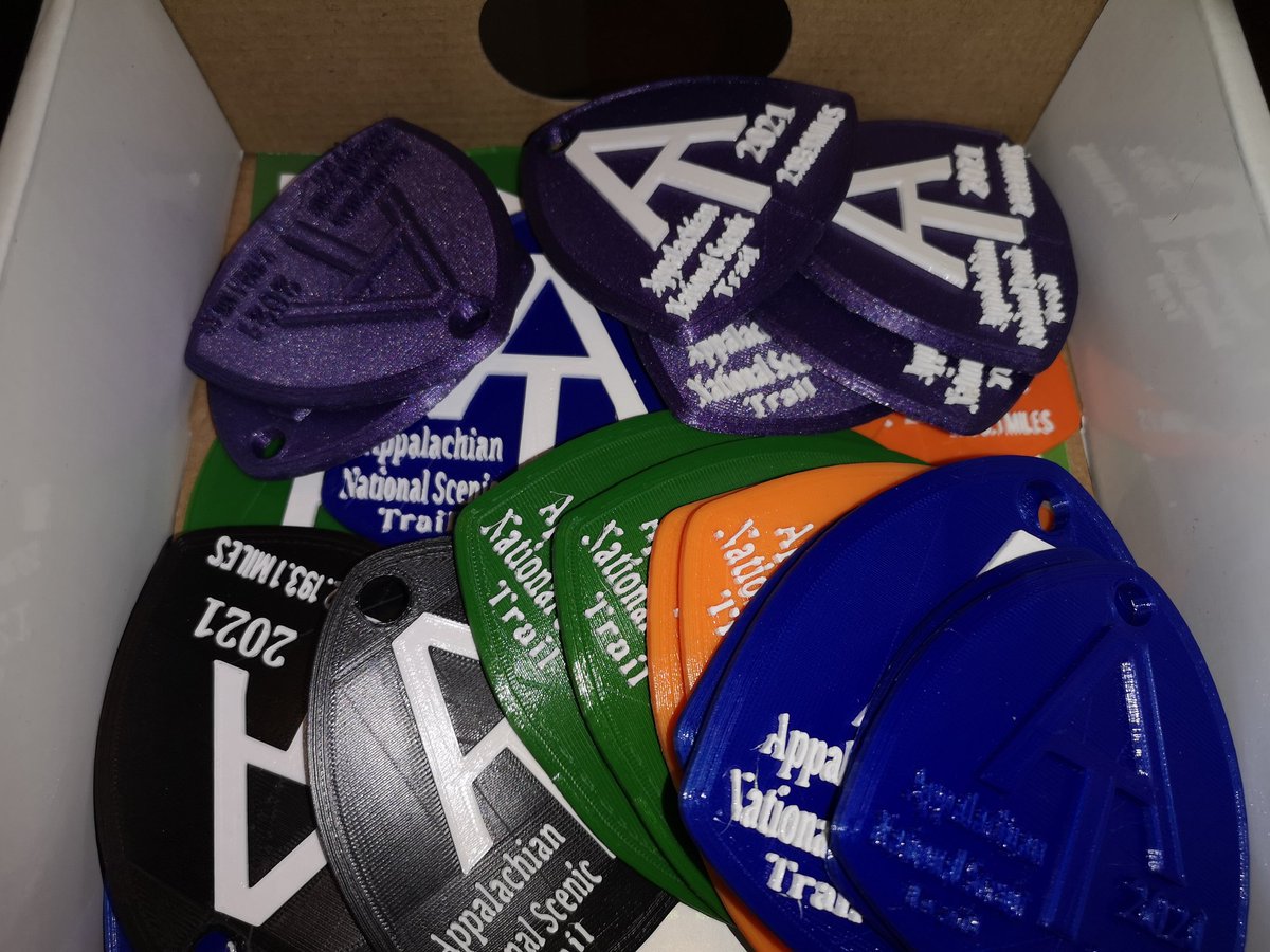 #Appalachia #Appalachianmountions 
#Hangertags #BagTags #TrailMarkers #FYP