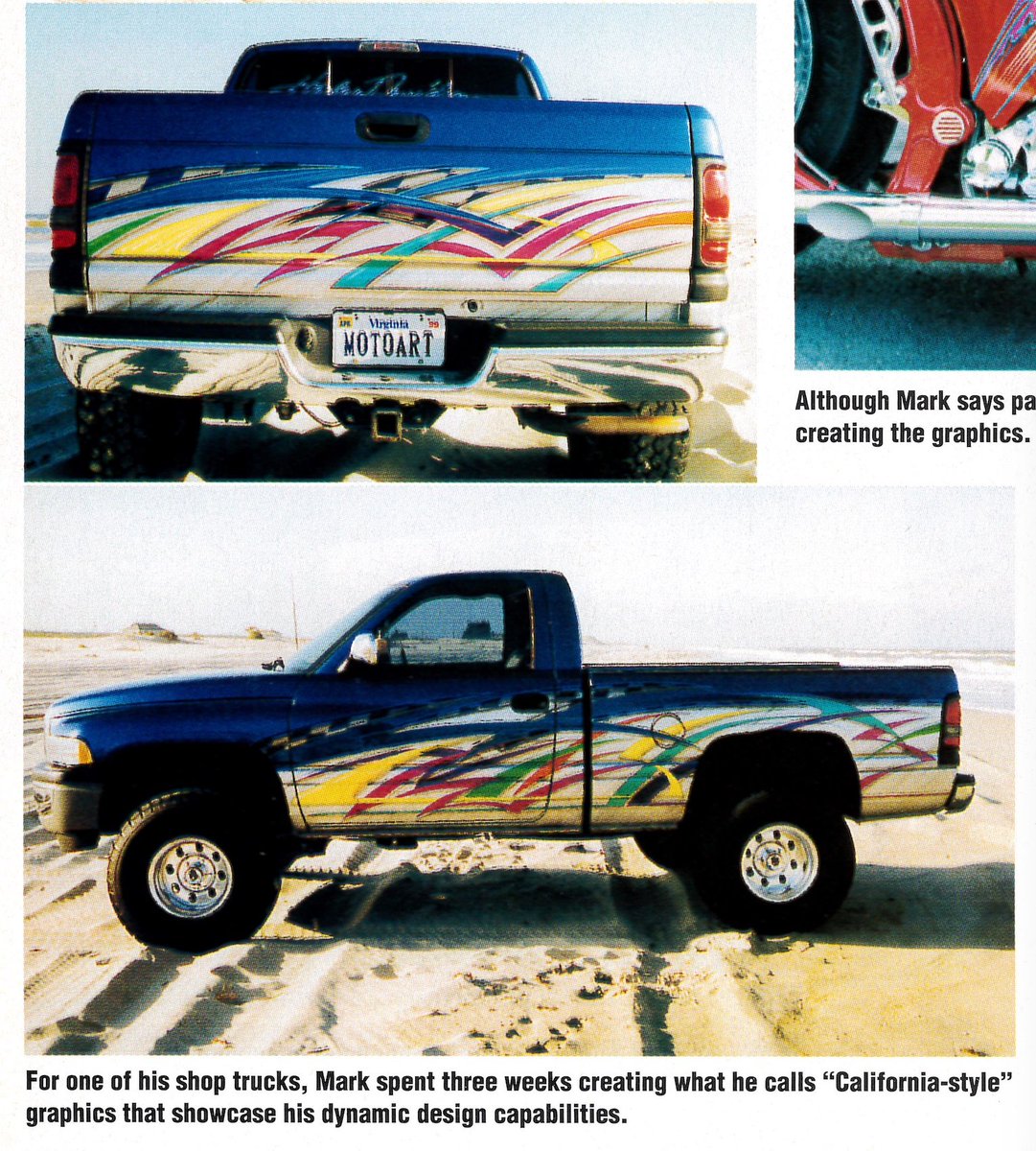 Also worth a look for the wild airbrush car & truck designs