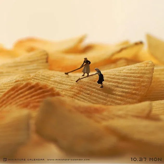 Goedemorgen, het zijn de kleine dingen die het doen. “Fun Miniature Dioramas By Japanese Artist Who’s Been Creating Them Every Day For 5 Years”
themindcircle.com/food-dioramas-…