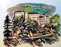 Trabzon Kuştul Manastırı Gravür