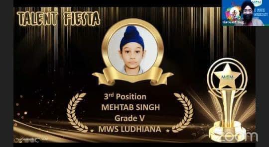 MWSLUDHIANA's tweet photo. We are proud to announce that students of MWS Ludhiana have made their mark in 'Talent Fiesta 2020; National Level'. It was a wonderful experience for all of us to get involved in the competition. Kuddos👏👏👏 to all the winners 🏆🏆 and the participants 🥇🥈🥉. https://t.co/dhaQ4TOGcg