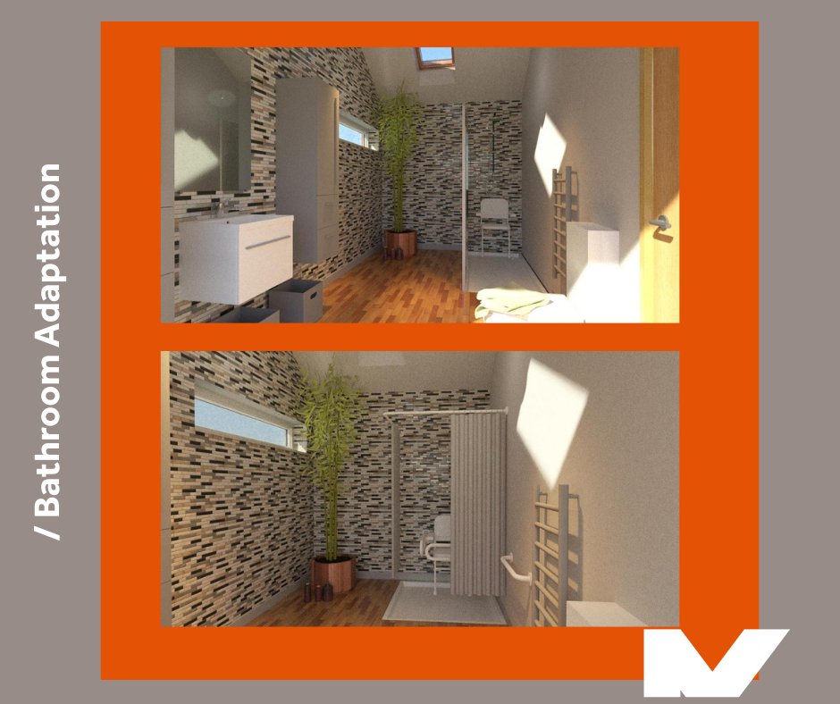 Innova_Care's tweet photo. Accessible? β
Stylish? β
These photo-realistic renders are perfect in helping our clients visualise their finished bathroom design π
Bespoke equipment and design to suit their needs, without compromising on style π
#AccessibleDesign #BathroomAdaptation https://t.co/7N5ddxWjj2