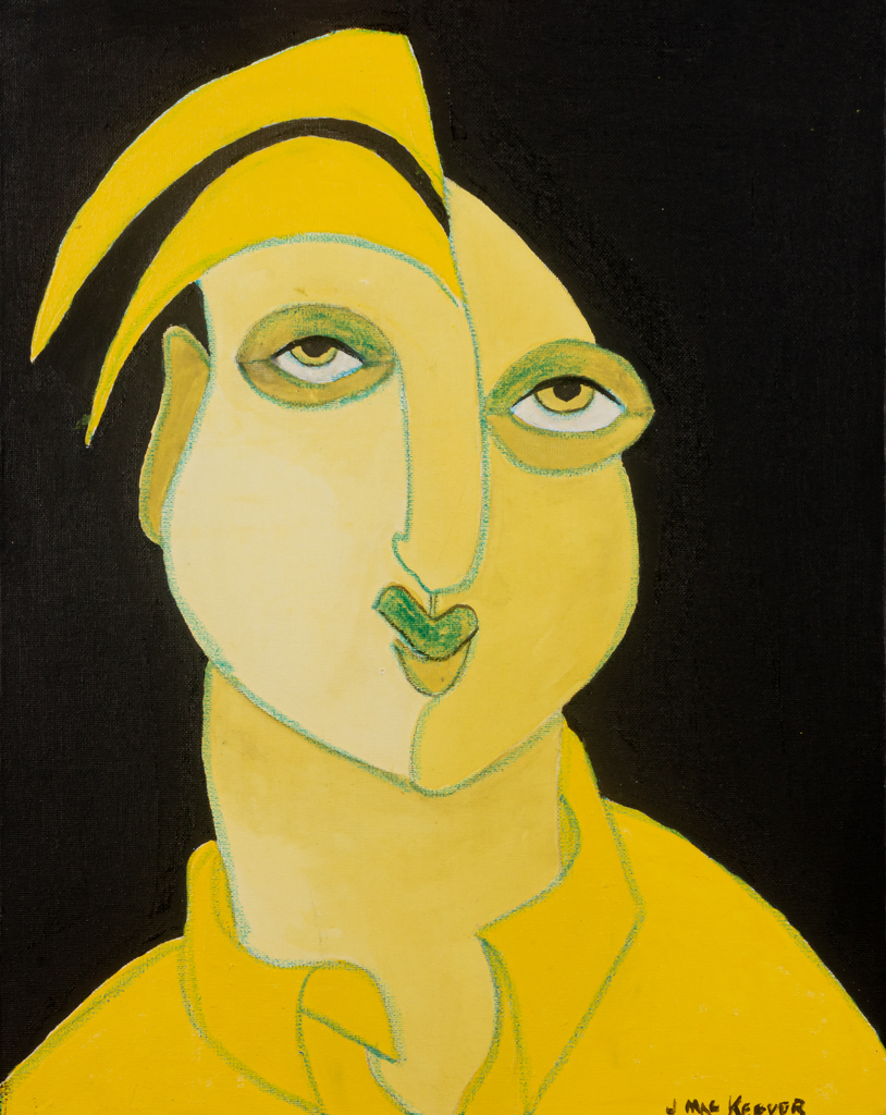 The Ulster Museum and the 139th Royal Ulster Academy Exhibition are closed to the public due to lockdown. However, the superb virtual exhibition continues on bit.ly/37g55P0 or royalulsteracademy.org
Today's Pick of the Day is:
The Head by James MacKeever SRUA