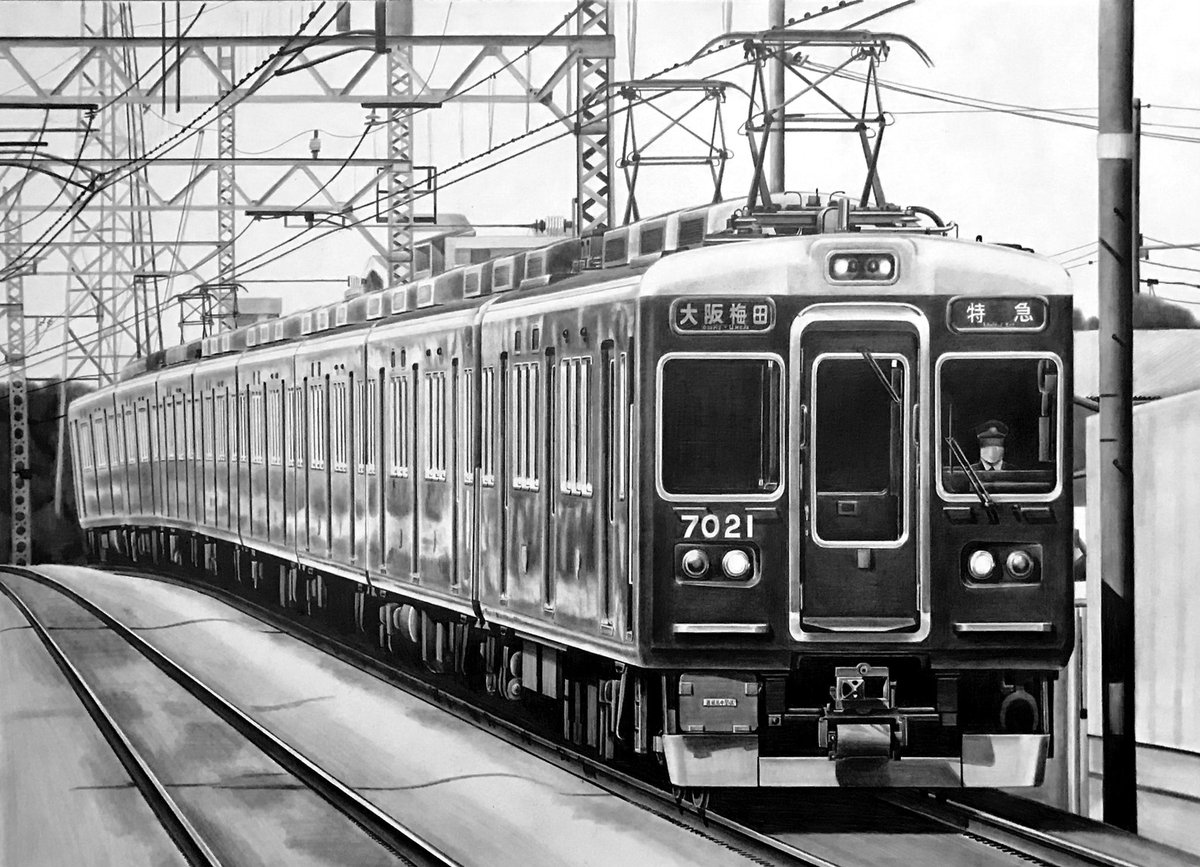 国鉄　絵画 国政(くにまさ) - 横浜鉄道蒸気車通行之図 - 浮世絵販売 - 浮世絵