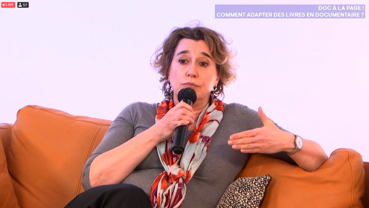 webscam's tweet photo. Nathalie Piaskowski : " Les #producteurs peuvent s'informer auprès de la #SCELF concernant les droits d'auteur d'un livre dans le cas d'une adaptation sous la forme d'une oeuvre audiovisuelle" @FIPADOC #Auteur #Droits #Livre https://t.co/q7upGPhYpf
