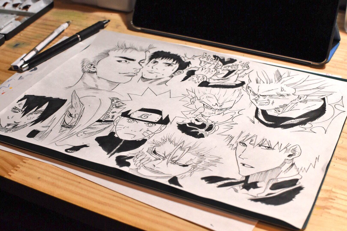 #絵を描くきっかけになったもの3つ
・小さい頃から賞をもらう事が多かった
・漫画の模写を小学の同級生に教えてもらった
・小学の時、転校生のライバルが現れ毎日のように絵を描いてはどっちが上手いか皆んなに判断してもらってた
似たような話をnoteに書いてます
https://t.co/rm2JJREi8M
