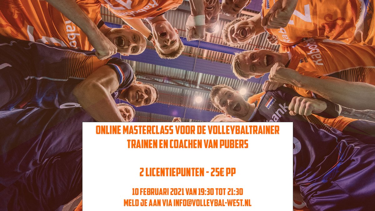 ineklosters's tweet photo. Pubers tijdens de training. Elke trainer van jeugdteams heeft op zijn tijd uitdagingen met pubers. We gaan in op de kansen (en onmogelijkheden) van deze doelgroep. Hiervoor ontvangen VT2 en VT3 trainers 2 licentiepunten. De kosten bedragen €25 per persoon. #volleybal https://t.co/5SXJTHJjGM