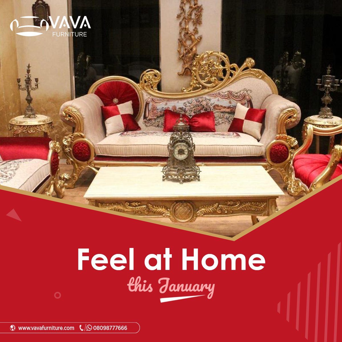 vavafurniture's tweet photo. There is a popular saying that a home is not a house, it’s a feeling and we believe this feeling can be experienced with this lovely royal furniture.
Would you like to find out? Send a DM
#VavaFuniture #RoyalSofa #Sofa #HomeFurniture #Seaters https://t.co/ueworiw1jd
