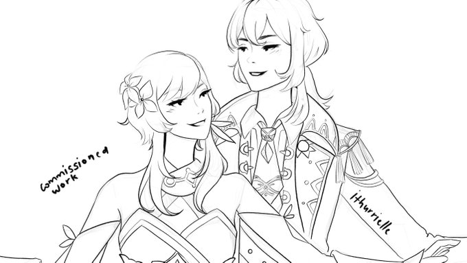 commission wip 