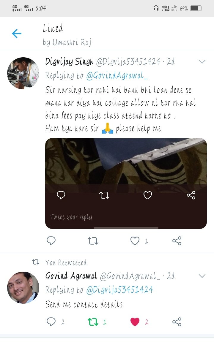 Digvija53451424's tweet photo. @GovindAgarwal_ 
Sir is no se mere ko bhi call aaya tha ki ham sonu sood help foundation se hai kar ke 
+919104189586 aur bole help ho jayega kar ke sir ham taklif me hai upar se aise fraud call aa rahe hai sir jale me namak chhidakne jaisa hai ye https://t.co/Thvhb1YgNu