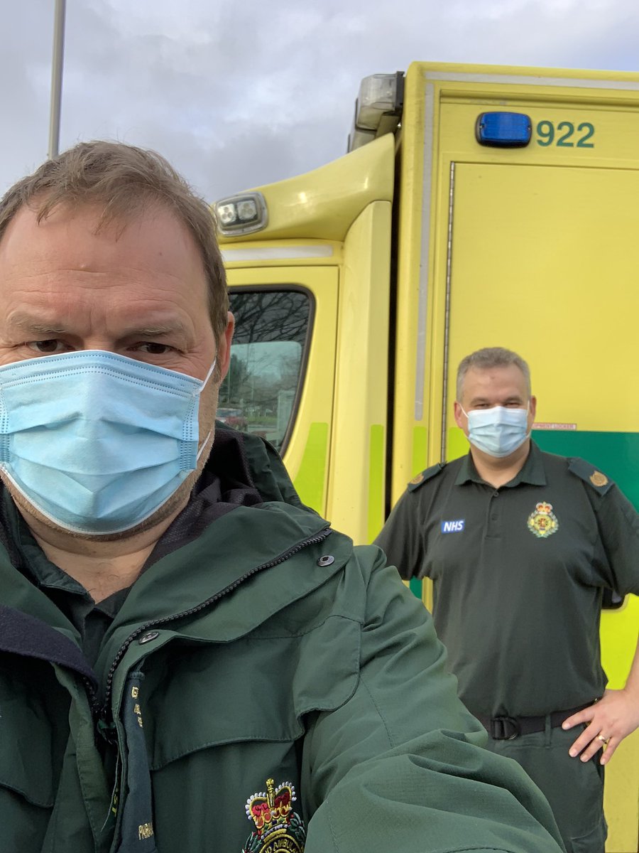 On an ambulance 🚑 today with this legend!! Last time we were crewed together was well over 15 years ago!! <a href="/JasonGillingha6/">Jason_Gillingham</a> looking forward to a fab day <a href="/EastEnglandAmb/">EEAST Ambulance Service</a> <a href="/iampaulgates/">Paul Gates</a> <a href="/EEAST_ACL/">Clinical Leads</a> <a href="/iamdavid_allen/">David Allen</a> <a href="/PaulM1962/">Paul Marshall</a> <a href="/EEAST_SLMWeS/">Glenn Young</a> @EEAST_PaulG @EEAST_IPSDLOs