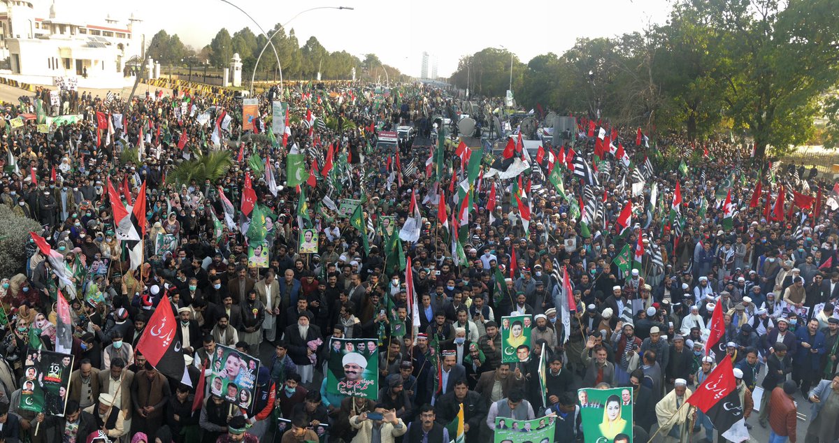 betterpakistan's tweet photo. #PDM protest outside ECP to demand decision on Foreign Funding case pending for last 6 yrs before Election Commission of Pakistan.
#PDMProtestOutsideECP https://t.co/DItJMASMUE