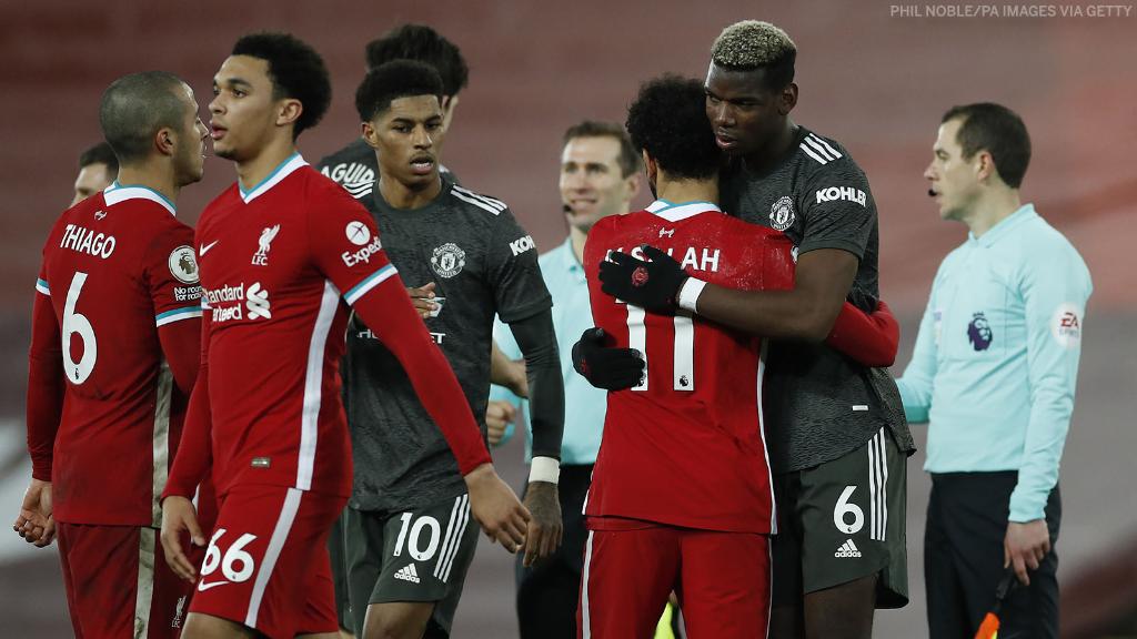 Hundreds of colour-blind fans were left angered by the choice of kits for Liverpool vs. Man United: es.pn/3bUa0r8