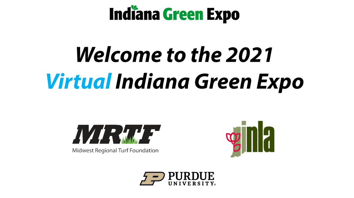 INGreenExpo's tweet photo. Don't miss the LIVE Turf session today at 10 am EST. Visit https://t.co/KRU1N7lxc1 to register. @UTTurfWeeds @TPITurfTalk and twitter less Fred Whitford speaking this morning. #IGE21 https://t.co/99mhctcjIx