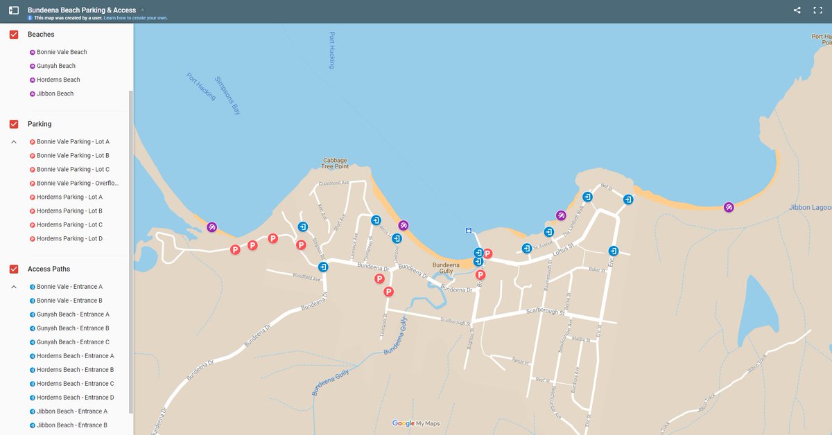 BundeenaInfo's tweet photo. Bundeena beach parking is simplified when you use our Google map and read our handy tips that we have provided for visitors.

https://t.co/uioSNatBfC

#bundeena #royalnationalpark #royalnationalparksydney  #ilovesydney #nswparks #visitnsw #lovensw #NewSouthWales #seeaustralia https://t.co/OEvR9qJwir