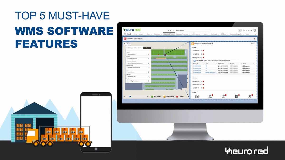 Now more than ever, having a good Warehouse Management System (WMS) is critical for Manufacturers, Shippers, and Third-party (3PL) logistics companies.

But does your #WMS #Software have industry-leading features? 

Read this article to find out more: neurored.com/top-5-must-hav…
