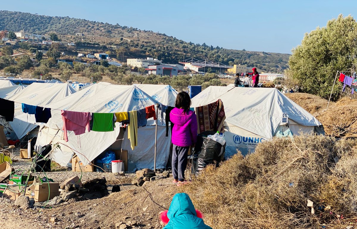 RedCrossEU's tweet photo. As migrants face another harsh winter in dire conditions on #Greek islands, relocation to other EU countries is not an option: it is a humanitarian imperative. People stranded at borders need concrete acts of solidarity by Member States. #EPlenary #MigrationEU #RelocateNow https://t.co/WWwZxA4lUS