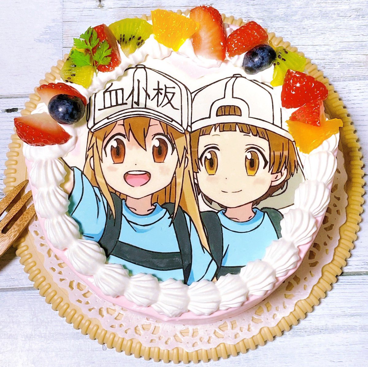 はたらく細胞!!｣から血小板ちゃん (リーダーちゃん&うしろまえちゃん