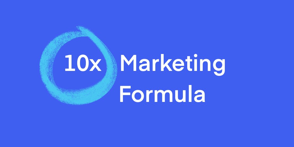 I finished the book 10x Marketing Formula , from  @garrett_moon — and I liked it.Here are the main insights I took from it in my own words\\