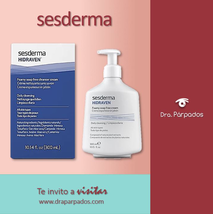 La espuma limpiadora sin jabón HIDRAVEN de sesderma está formulada con ingredientes como: camomila,avena, mimosa y aloe, por eso es apropiada para la rutina diaria y todo tipo de piel. Venta online en draparpados.com. Visita la página y revisa todos los productos