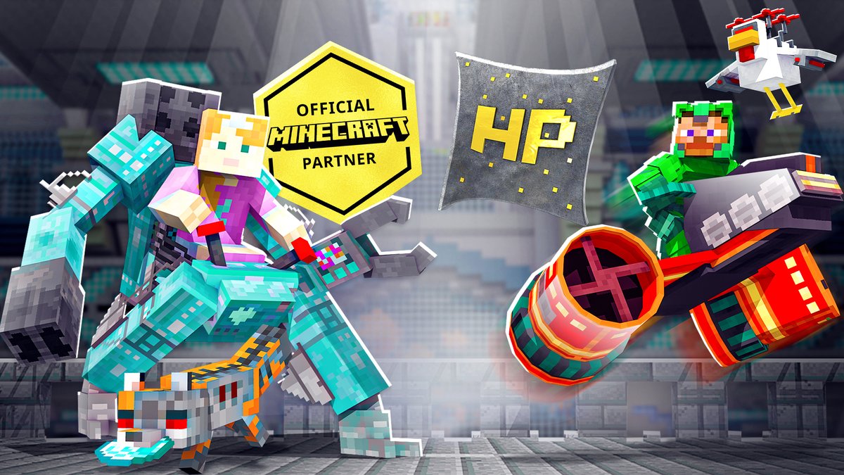 We´re very proud to announce that we are an official <a href="/Minecraft/">Minecraft</a> partner! We´re looking forward to present you our new projects soon! 🎉