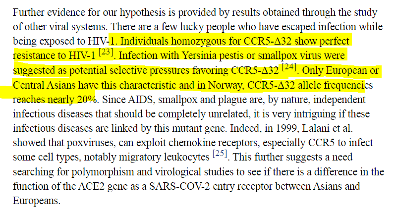 16. Other possible proposed factors1. human leukocyte antigen (HLA) polymorphisms2. human Angiotensin-converting enzyme 1 (ACE1) gene on chromosome 173. ACE1/ACE2 Imbalancec- D Allele4. CCR5-Δ32 allele frequencies5. Blood Type https://www.medpagetoday.com/infectiousdisease/covid19/89117