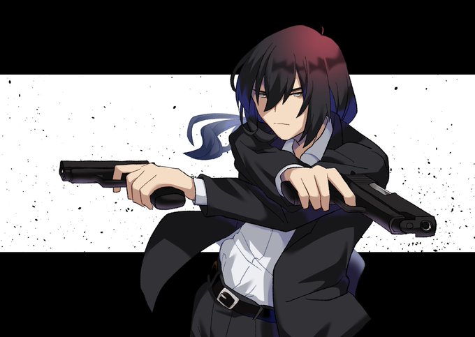 二丁拳銃のtwitterイラスト検索結果 古い順