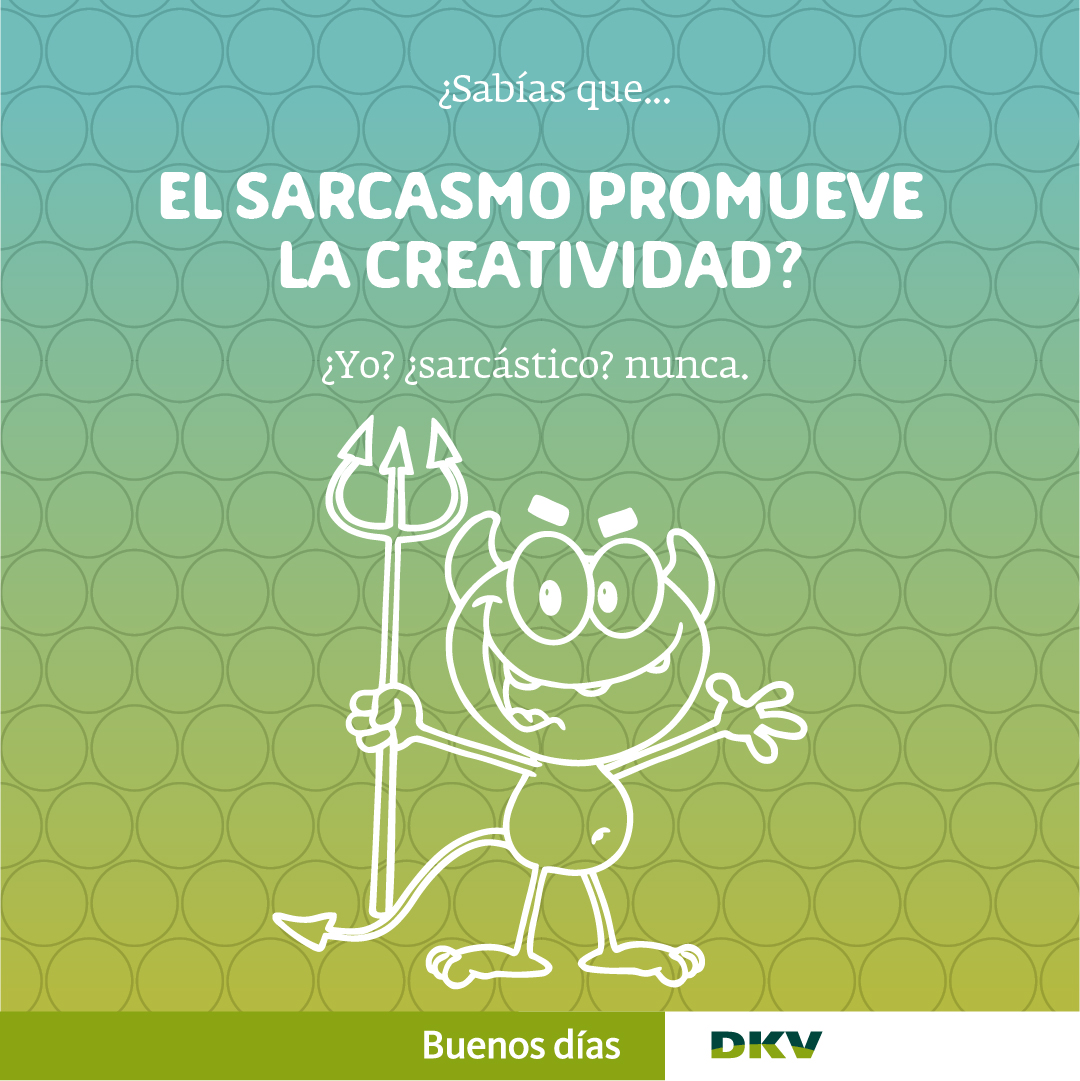 DracGuell's tweet photo. RT @DKVSeguros: ¿Sarcástico yo? No sé de qué me hablas... 😁

¡Comparte cuál ha sido tu mejor comentario sarcástico!

#BuenosDíasDKV #ActivistasDeLaSalud https://t.co/mvcIlvRGla