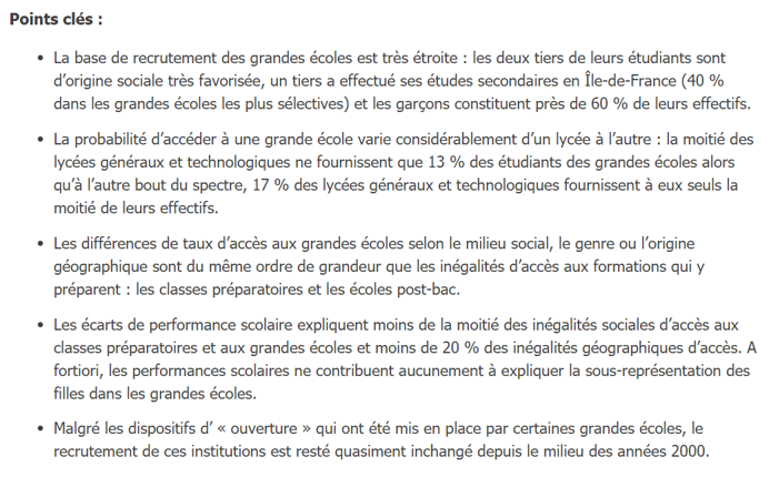 IPPinfo's tweet photo. Grâce à des données riches et inédites, la dernière note @IPPinfo documente l’évolution du recrutement des #grandesécoles depuis le milieu des années 2000, selon la composit. sociale, l'origine géo. des étudiants et la répart. filles/garçons :
https://t.co/1YgewOPxOf https://t.co/WUskE8Rw0g