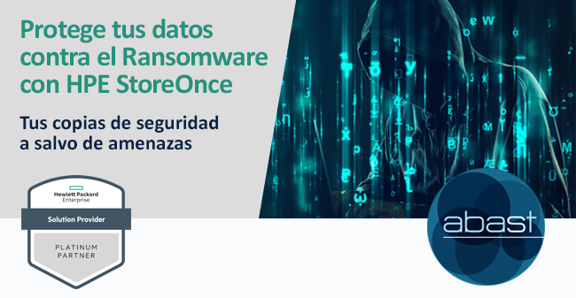 AbastGrup's tweet image. Por desgracia muchas empresas españolas siguen recibiendo ataques de #Ransomware con graves consecuencias para ellas. Desde ABAST queremos proponerte una solución fiable y económica de protección de tus datos a través de la plataforma #HPE #StoreOnce
bit.ly/3oYwkDP