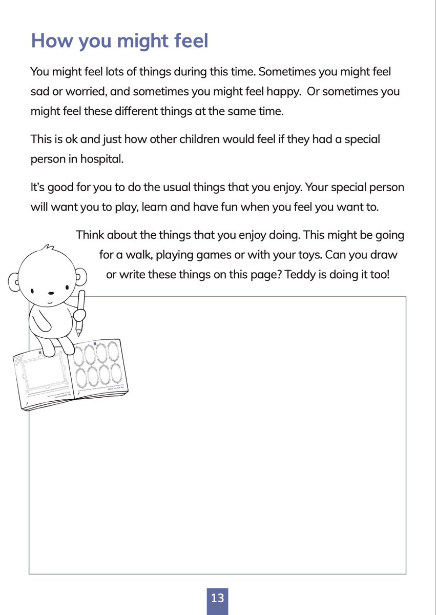 Fantastic new resource for children with a loved one in #ICU that they can’t visit from <a href="/ICUsteps/">ICUsteps</a> @cswhite100

Info, activities, help with feelings and more to help children manage and reduce traumatisation

Please retweet to spread awareness!

icusteps.org/assets/files/a…