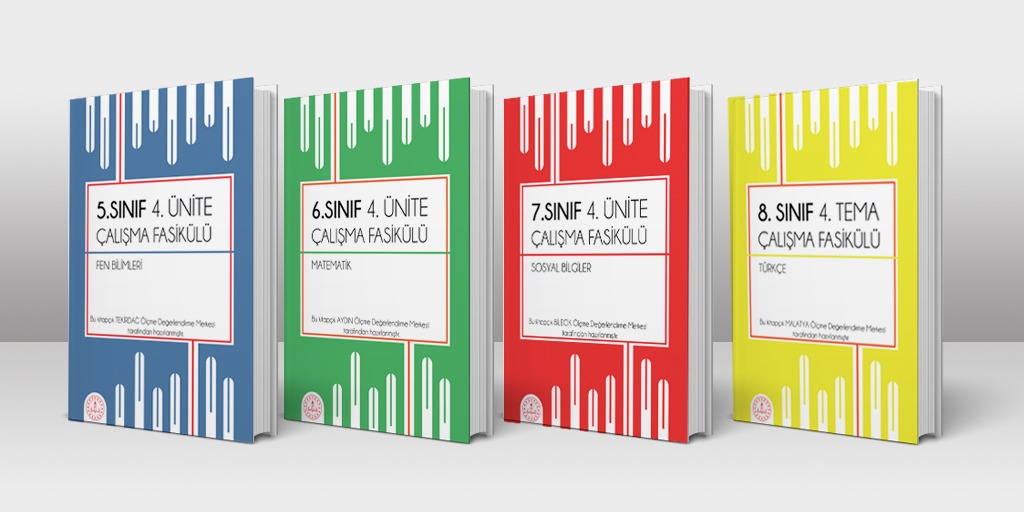 Ortaokul öğrencilerimiz için 3 bin 500 soruluk yeni kaynak desteği hazırladık.

Bu linkten bit.ly/3ioA5jv ulaşabileceğiniz 49 fasikül, tüm sınıf düzeyleri için 4. üniteleri kapsıyor. Gençler, konuların çalıştıkça pekişeceğini unutmayın. Hepinize zihin açıklığı diliyorum.