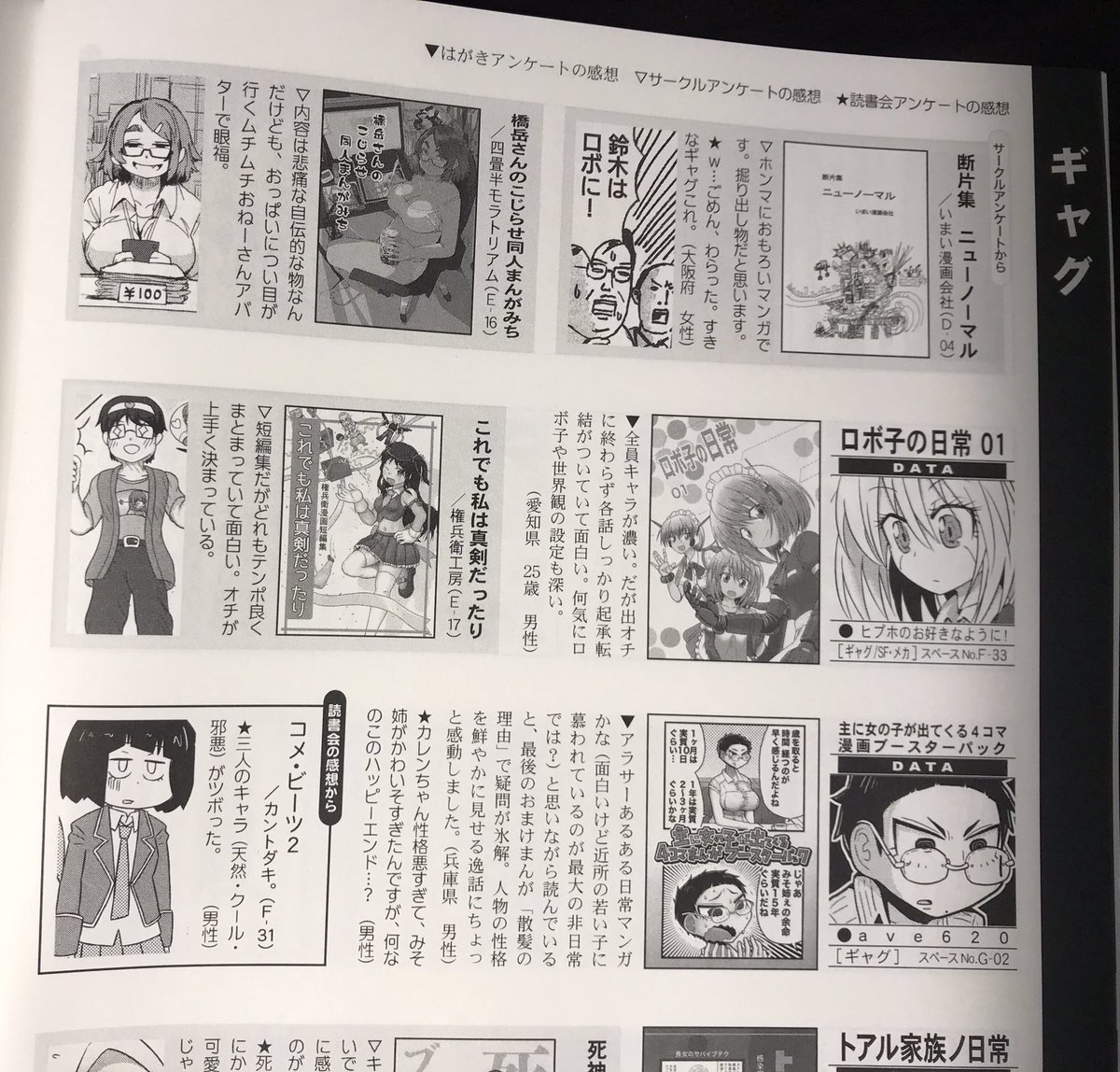 先日の関西コミティアのティアマガでうちの2作品感想のってましたー。ありがとうございます! 