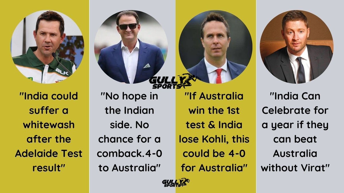 PradeepKrish_m's tweet photo. Say Hi to @RickyPonting, Mark Waugh @MichaelVaughan &amp; @MClarke23 

Now, we're going to celebrate this for a decade🕺💃

#AUSvIND #AUSvsIND https://t.co/8vzpcuCOq6