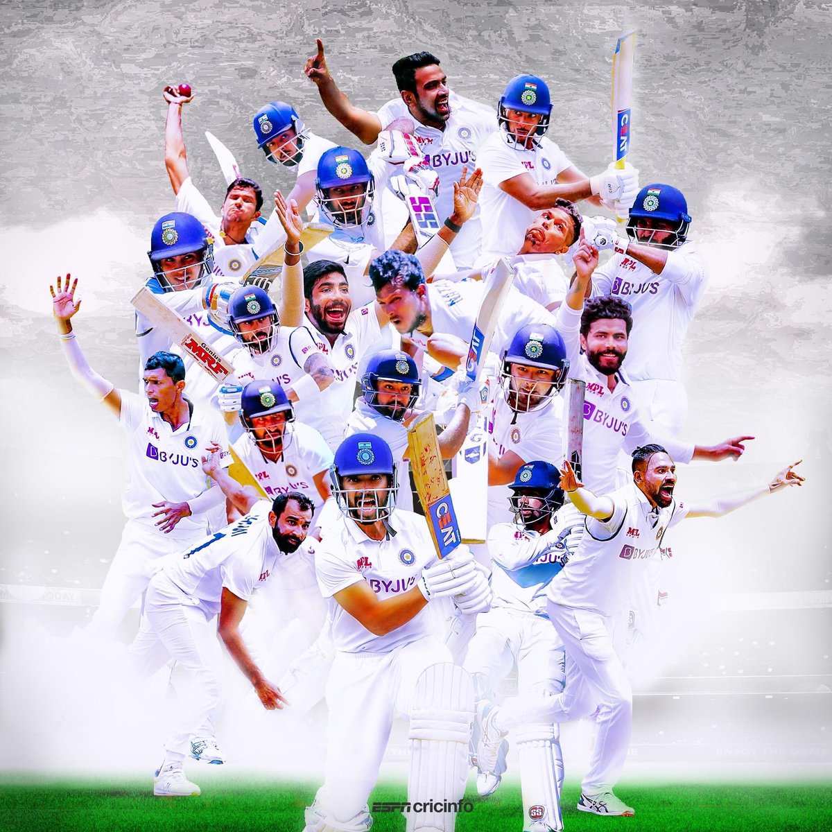 NivinOfficial's tweet photo. What an incredible performance!!!
So proud of you Team India!! 🏆🙌 

#AUSvIND https://t.co/S99VVPjKng