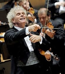 Happy Birthday to you, Simon Rattle,  and welcome to Bavaria!   