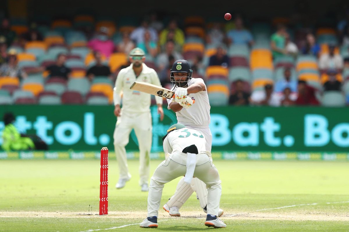 JTwangu's tweet photo. Rishabh Pant you a ⭐️ boy. Remember this day for the rest of your life... https://t.co/r5gNHNstAK