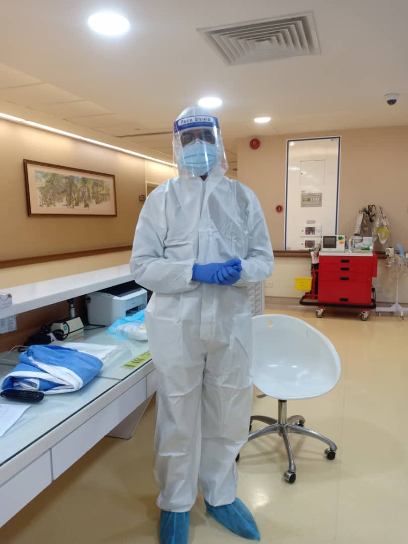 I don’t mind managing Covid 19 cases. If only it could be done without looking like a clumsy clown