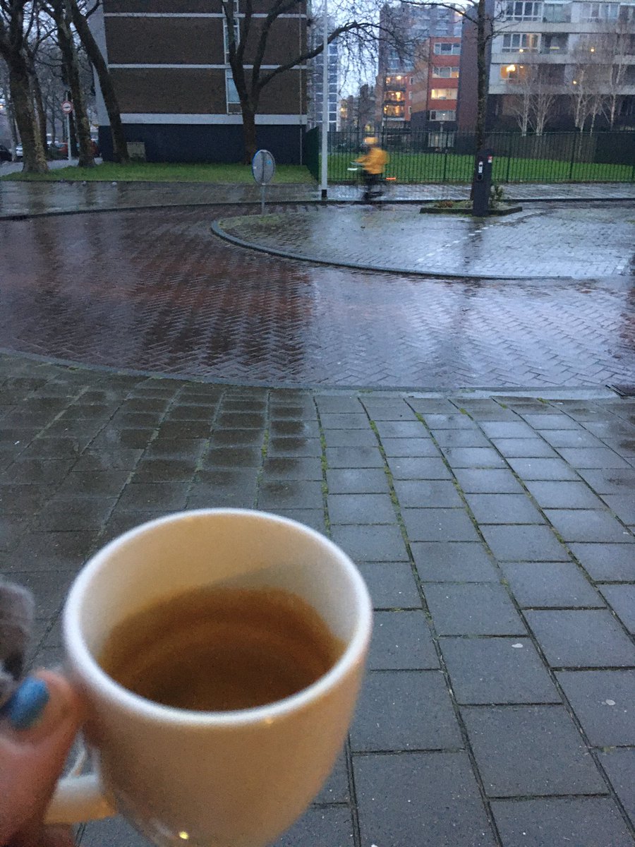 First north European rain commute in 15.5 years.