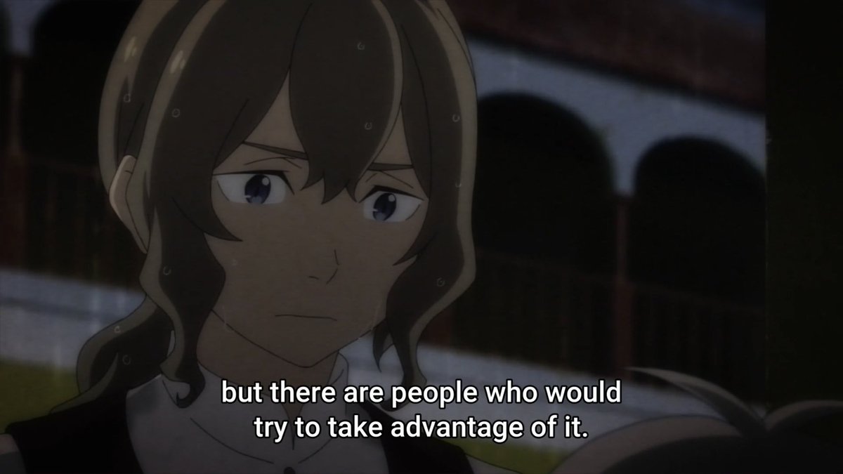 Having a divine protection is rare so obviously you don’t want many people knowing you have one because they might want to use you for their own benefit