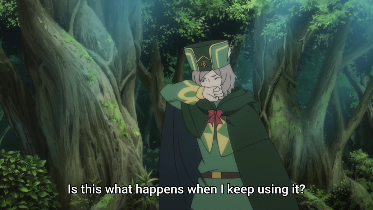 Back to the present we learn that divines protections have a certain limit that they can be used (at least for him), and most likely will kill you if you use it to many times Also when they played the op that was amazing