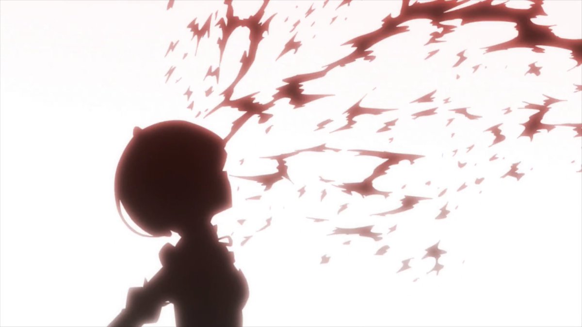 Garfiel gets pissed and transforms into his tiger form, ram is actually able to put up a fight, but she still gets injured in the process, that’s basically it for this fight we know something happened to them but we’re not really sure what